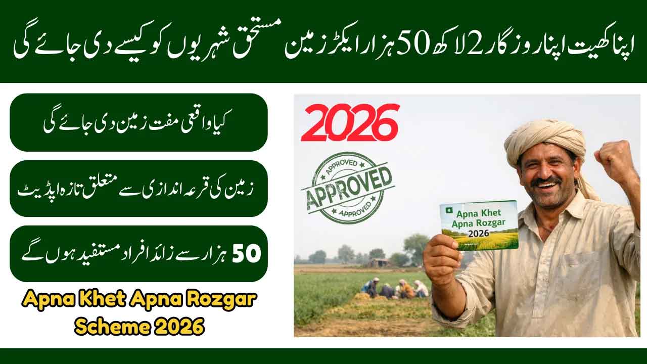 Maryam Nawaz AKAR Scheme 2026