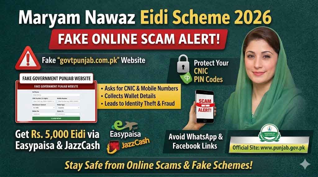 Maryam Nawaz Eidi Scheme 2026
